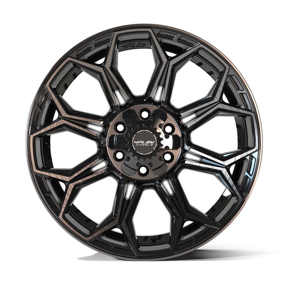 4PLAY Gen3 4P83 Wheel | Brushed Black