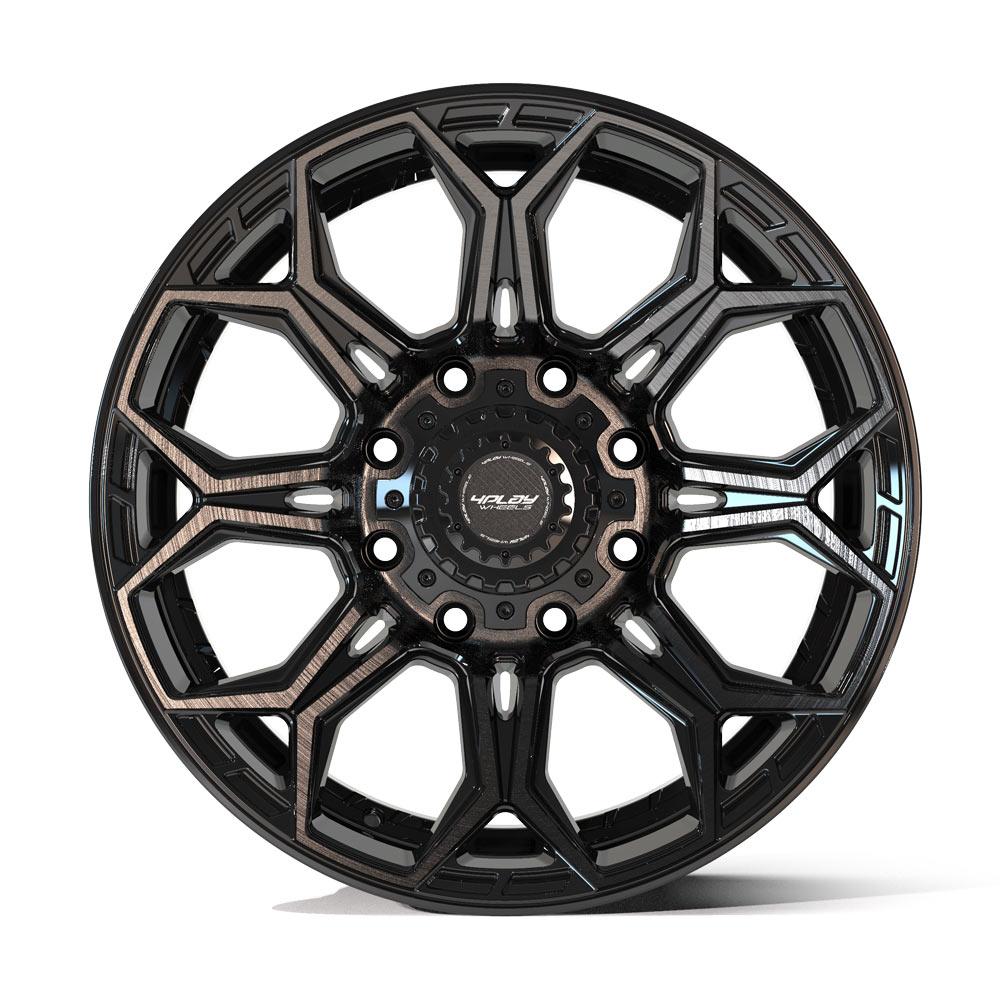 4PLAY Gen3 4P83 Wheel | Brushed Black