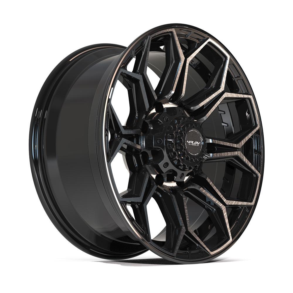 4PLAY Gen3 4P83 Wheel | Brushed Black