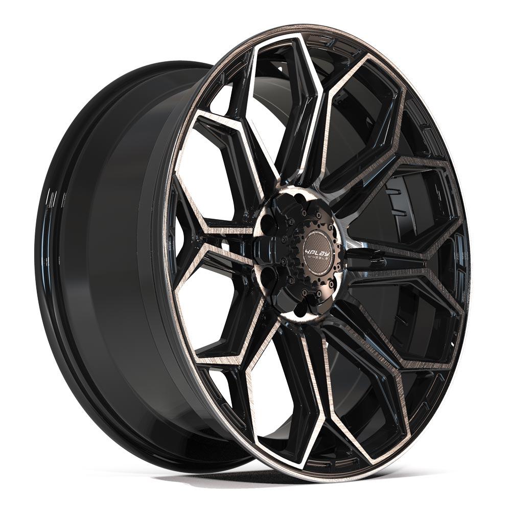 4PLAY Gen3 4P83 Wheel | Brushed Black