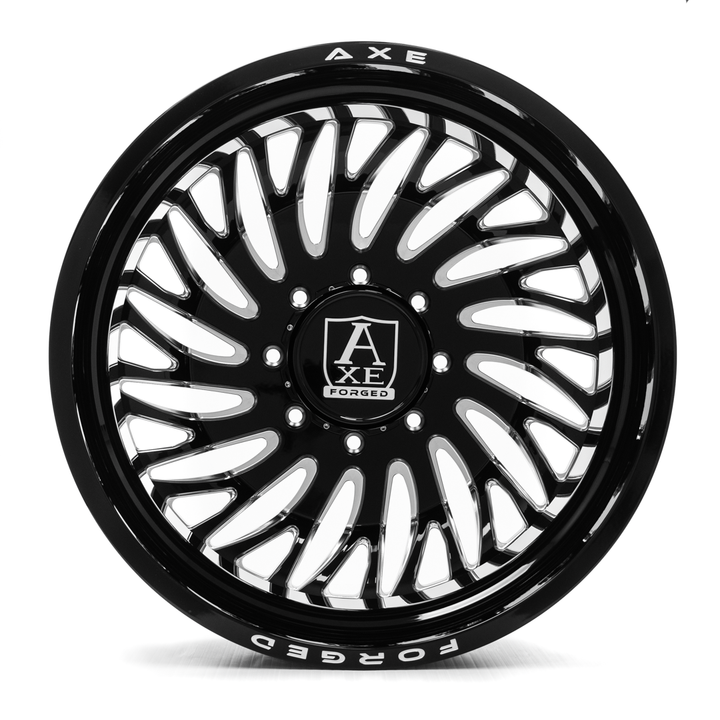 AXE AF10 DUALLY Wheel | Gloss Black Milled