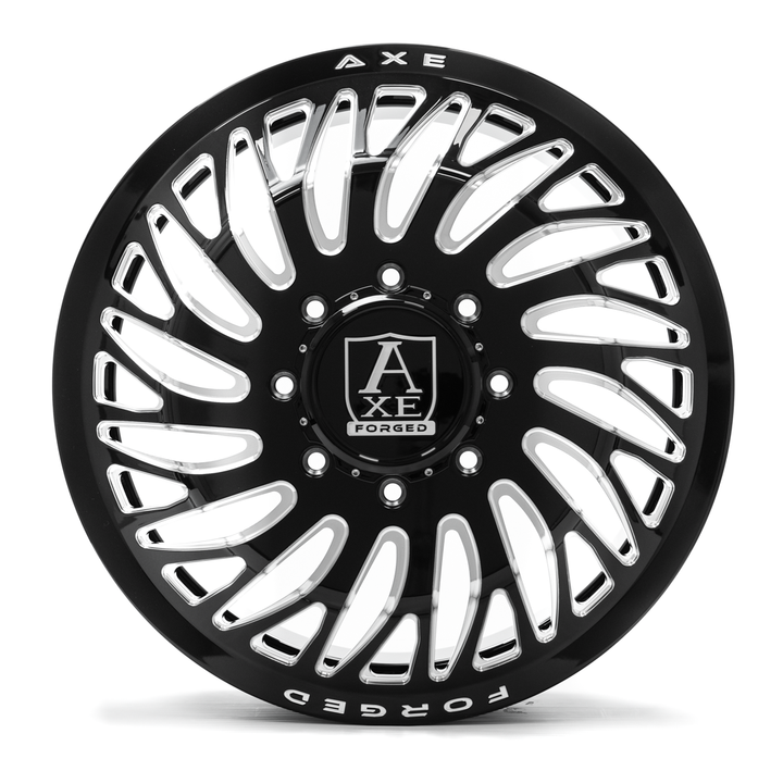 AXE AF10 DUALLY Wheel | Gloss Black Milled