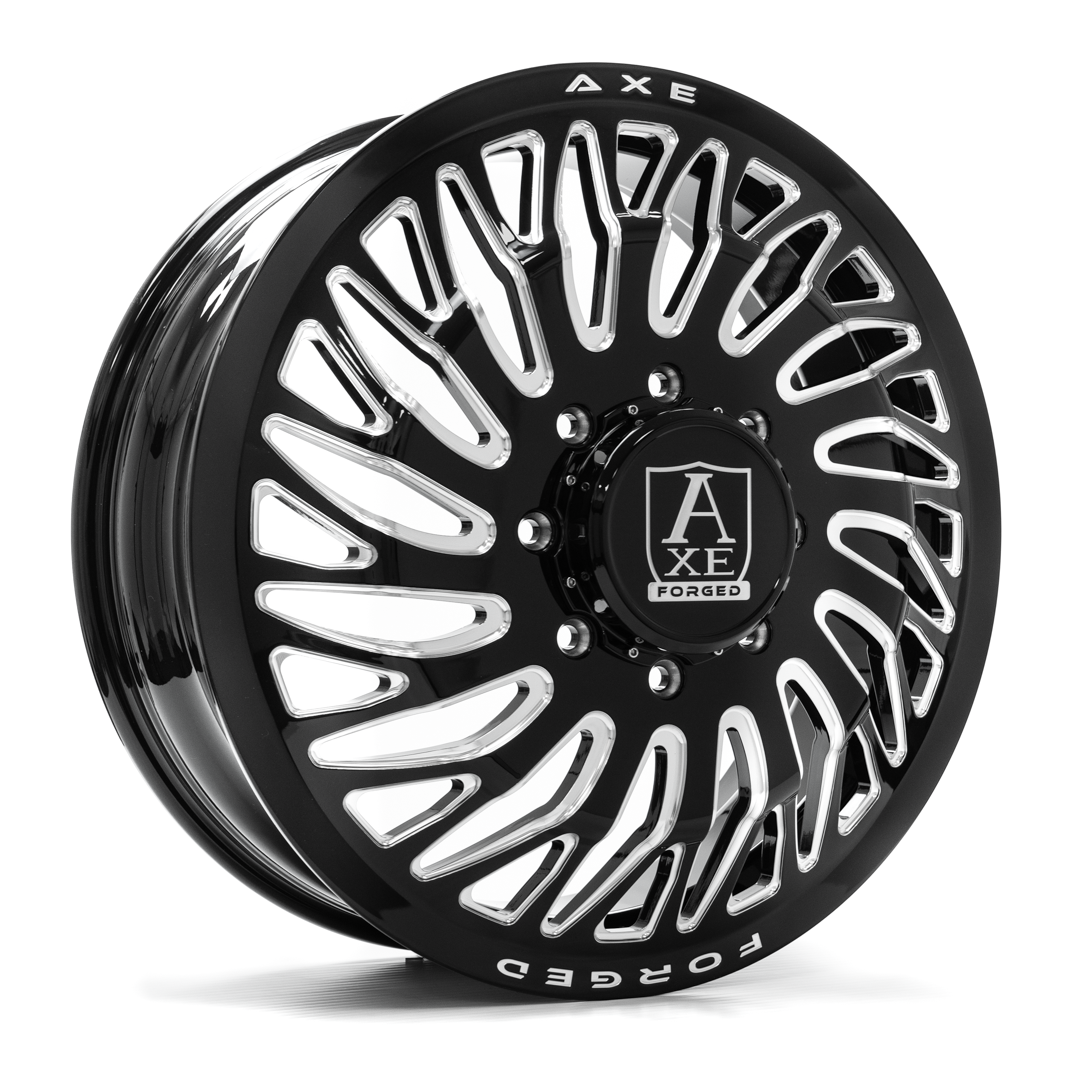 AXE AF10 DUALLY Wheel | Gloss Black Milled