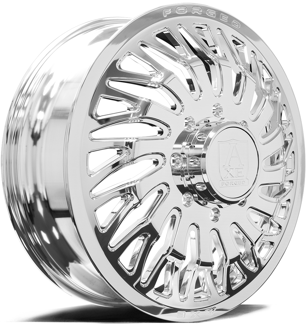 AXE AF10 DUALLY (front right) Wheel | Fully Polished