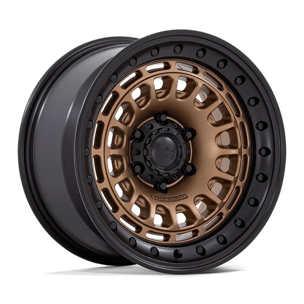 Black Rhino BR014 SAHARA Wheel | Matte Bronze W/ Gloss Black Lip