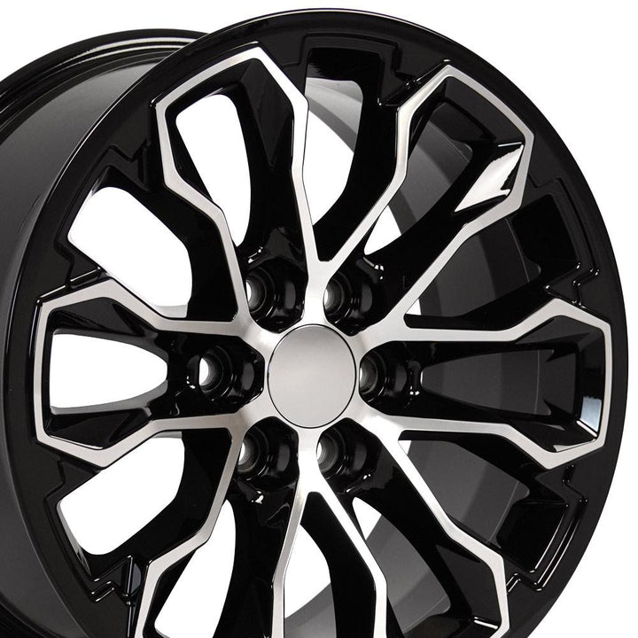 OE CV54 Replica Wheel | Black Machined