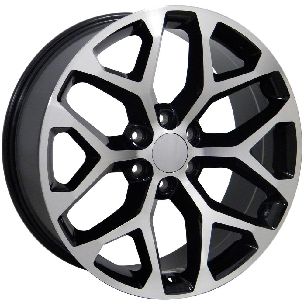 OE CV98B Replica Wheel | Black Machined