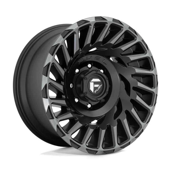 Fuel 1PC D683 CYCLONE Wheel | Matte Machined Double Dark Tint