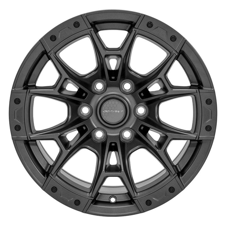 DEFIANT DF04 Wheel | Dark Matte Charcoal