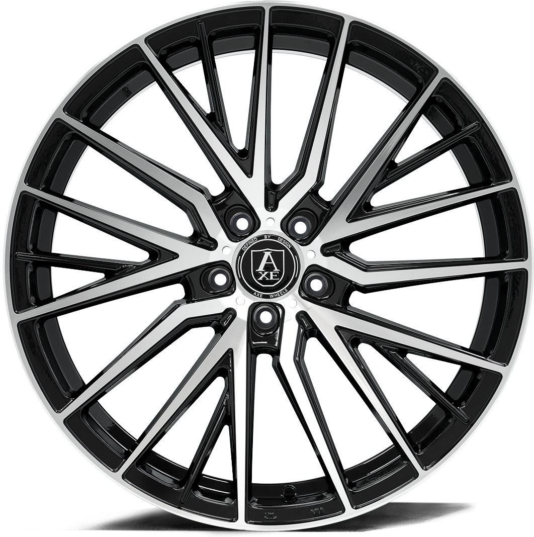 AXE EX40 Wheel | Black And Polished Face