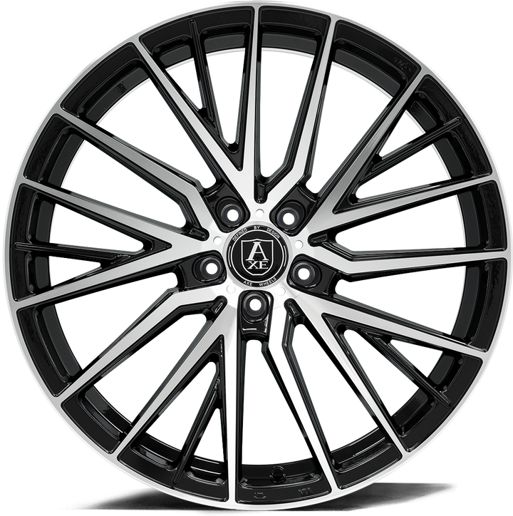 AXE EX40 Wheel | Black And Polished Face