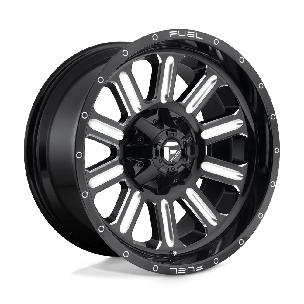 Fuel 1PC D620 HARDLINE Wheel | Gloss Black Milled