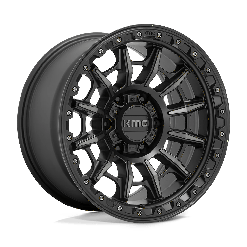 KMC KM547 CARNAGE Wheel | Satin Black W/ Gray Tint