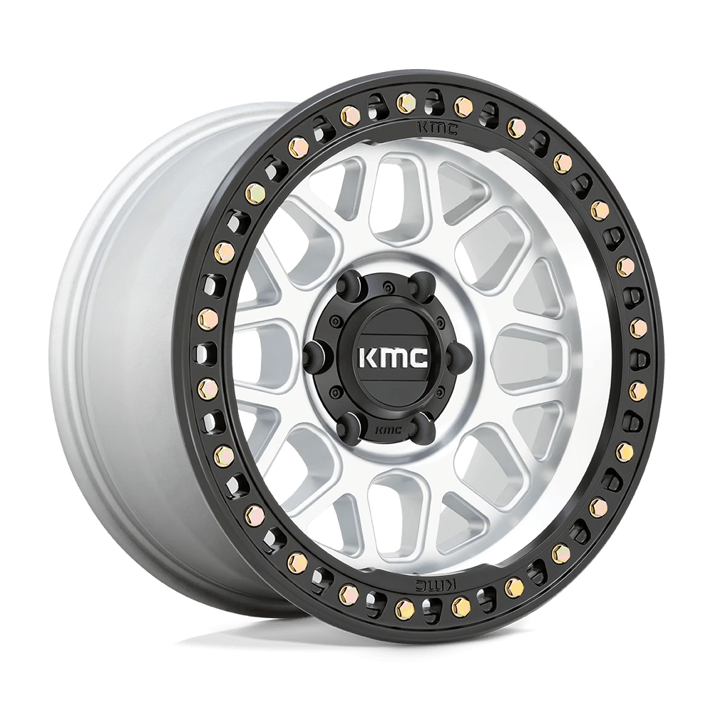 KMC KM549 GRS Wheel | Machined W/ Satin Black Lip