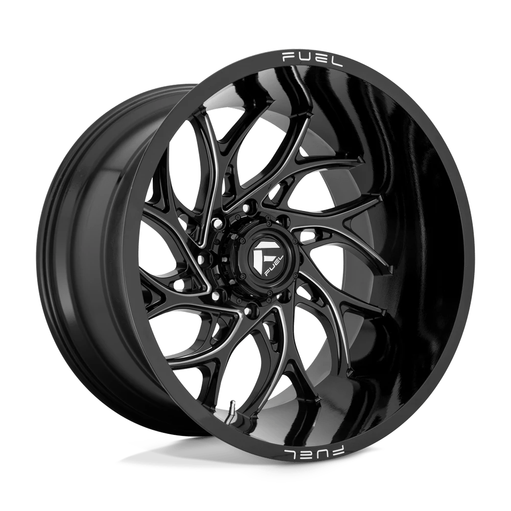 Fuel 1PC D741 RUNNER Wheel | Gloss Black Milled