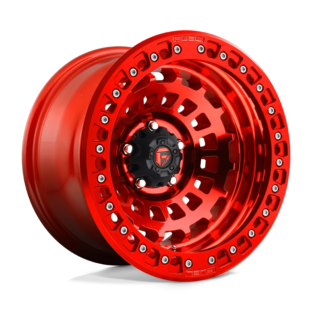 Fuel 1PC D100 ZEPHYR BEADLOCK Wheel | Candy Red