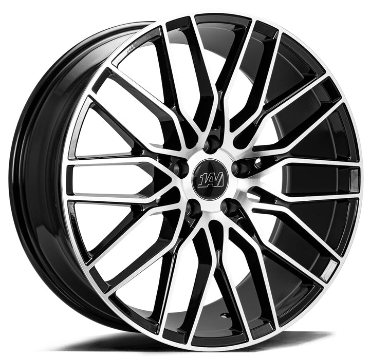 AXE ZX8 Wheel | Black And Polished Face
