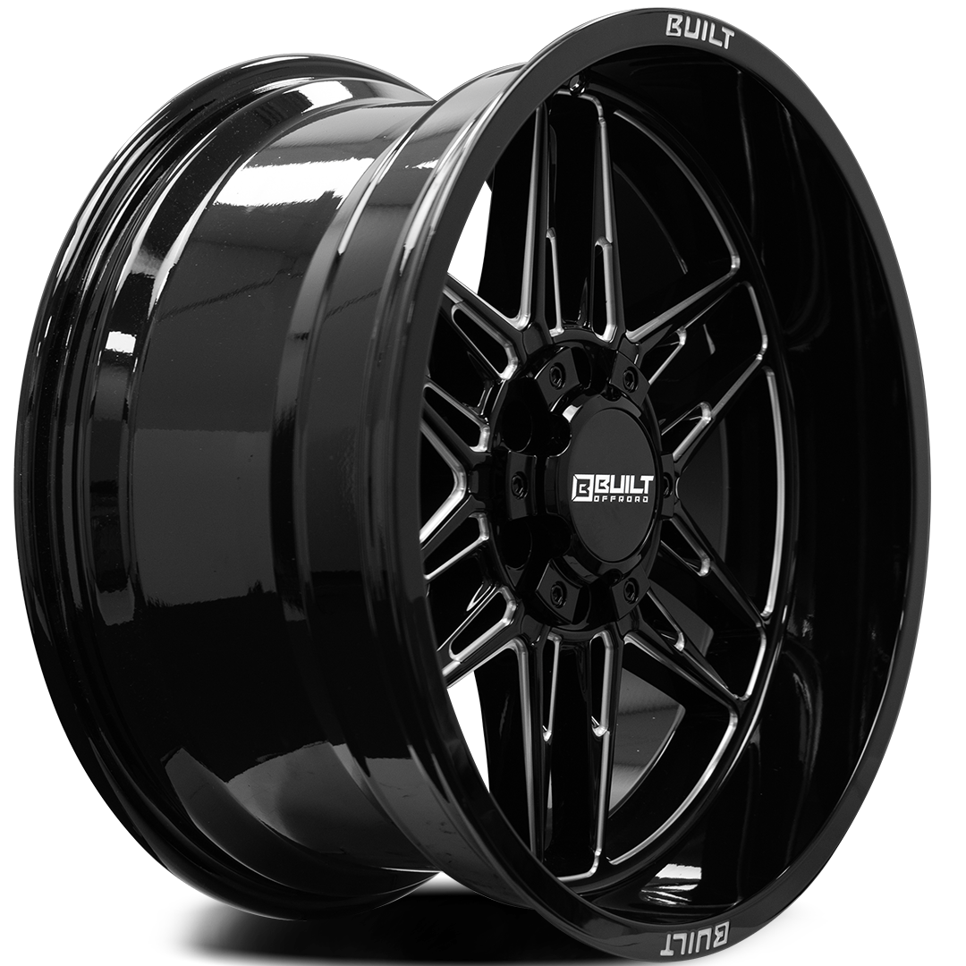 AXE BTO-5 Wheel | Gloss Black Milled