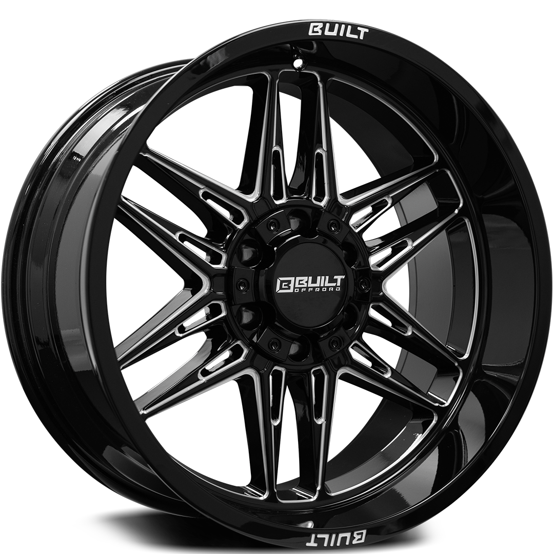 AXE BTO-5 Wheel | Gloss Black Milled