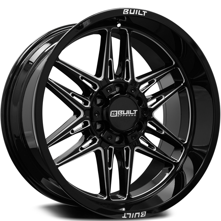 AXE BTO-5 Wheel | Gloss Black Milled