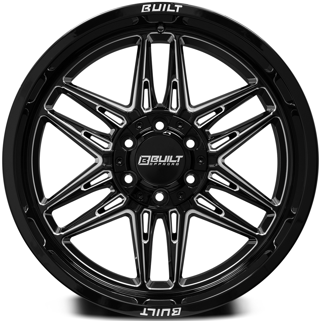 AXE BTO-5 Wheel | Gloss Black Milled