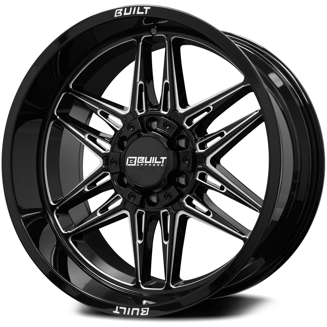 AXE BTO-5 Wheel | Gloss Black Milled