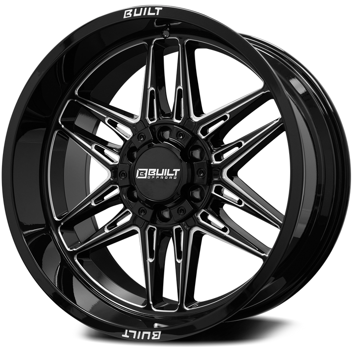 AXE BTO-5 Wheel | Gloss Black Milled