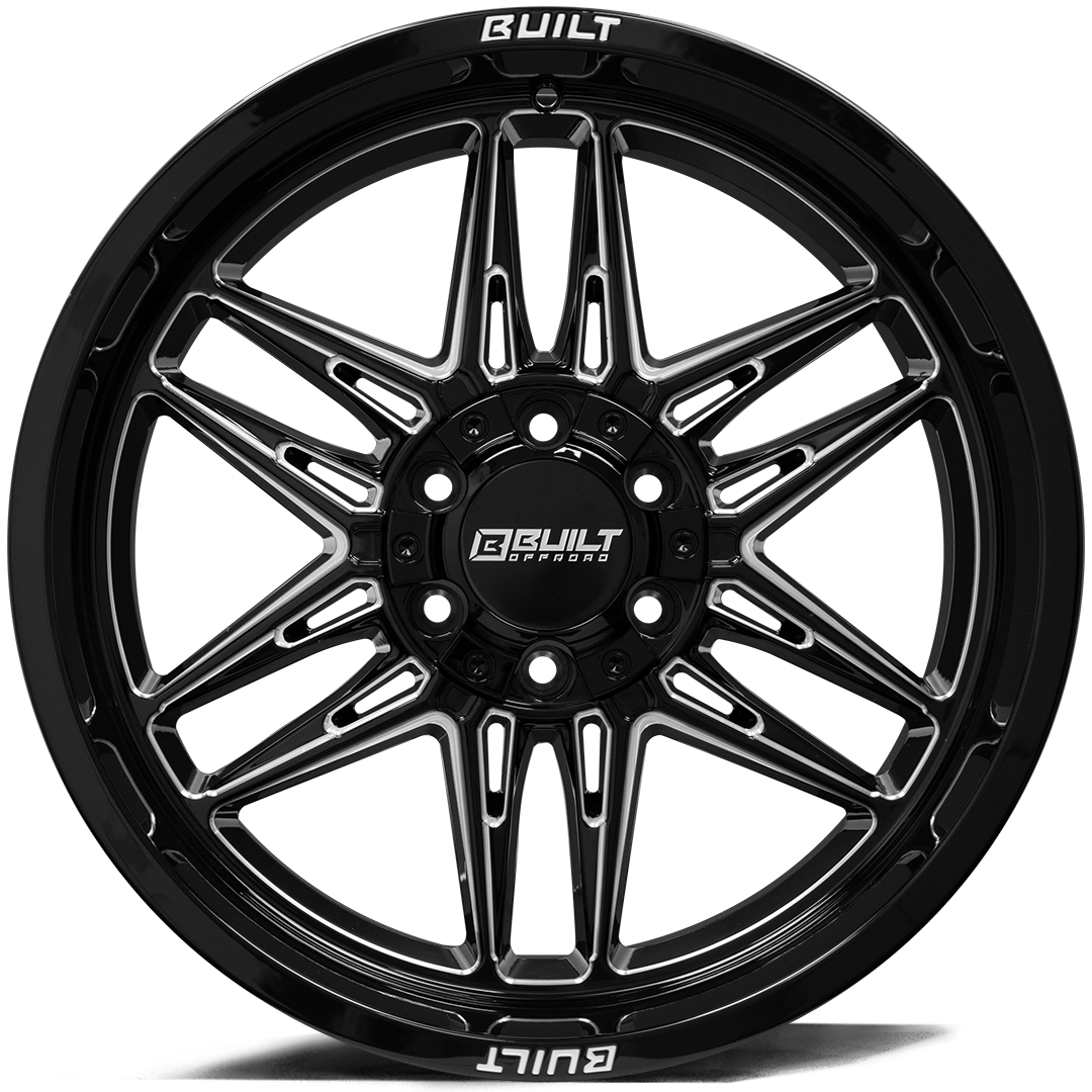 AXE BTO-5 Wheel | Gloss Black Milled