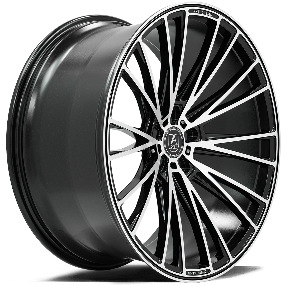 AXE CF2 Wheel | Black And Polished Face